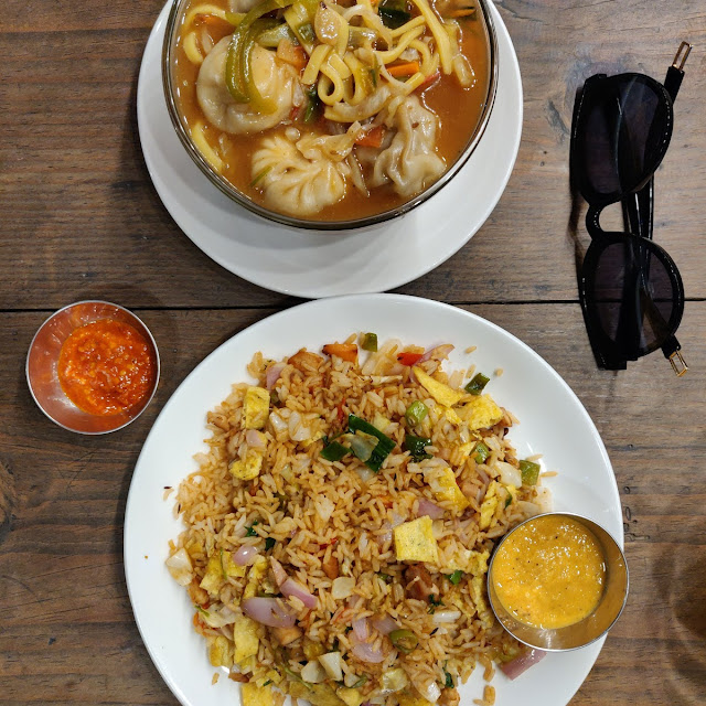 Soupy Noodles with Momo