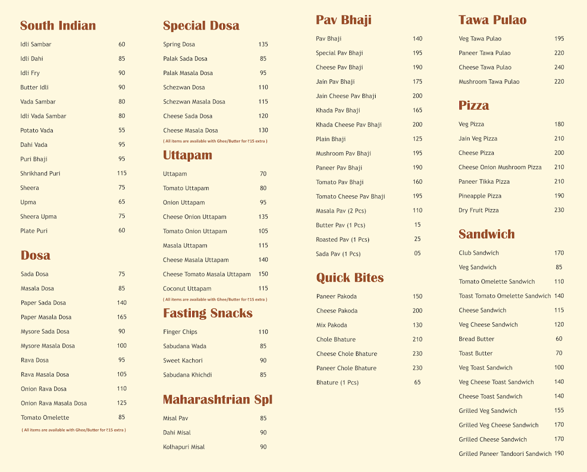 Menu Photo 0