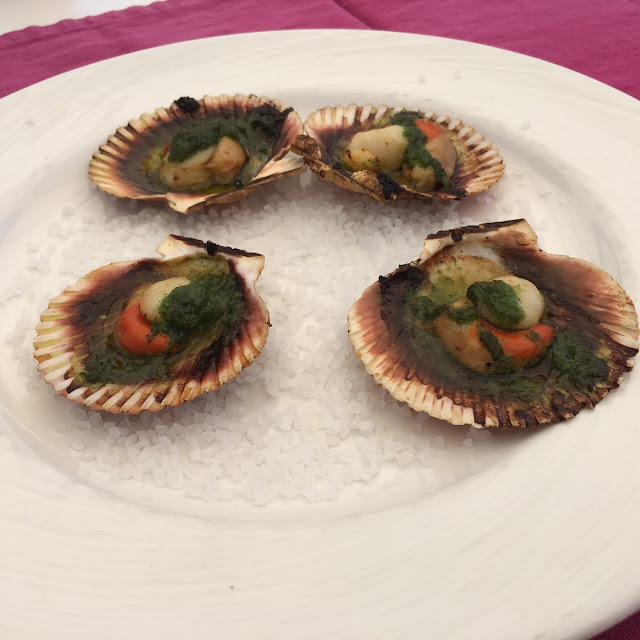 Pan Fried Scallops