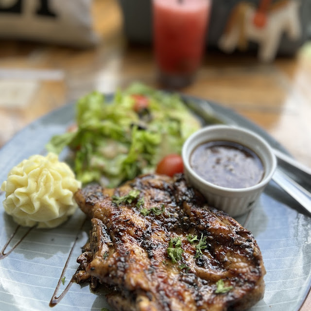Black Pepper Grill Chicken Chop