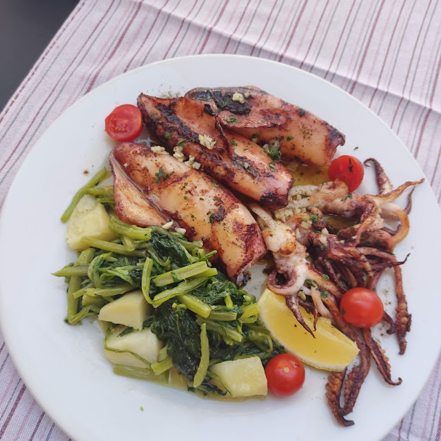 Grilled Calamari