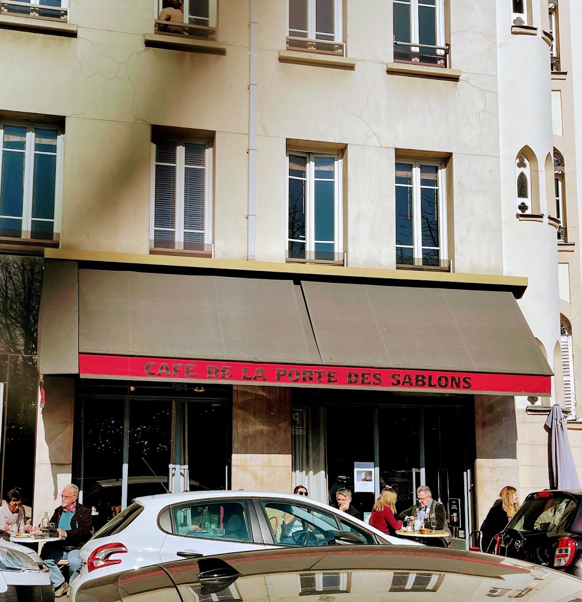 Café de la porte des Sablons