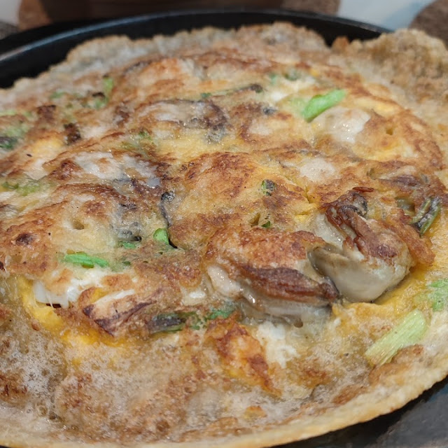 Fried Oyster Omelette