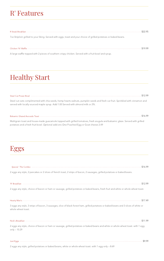 Menu Photo 2