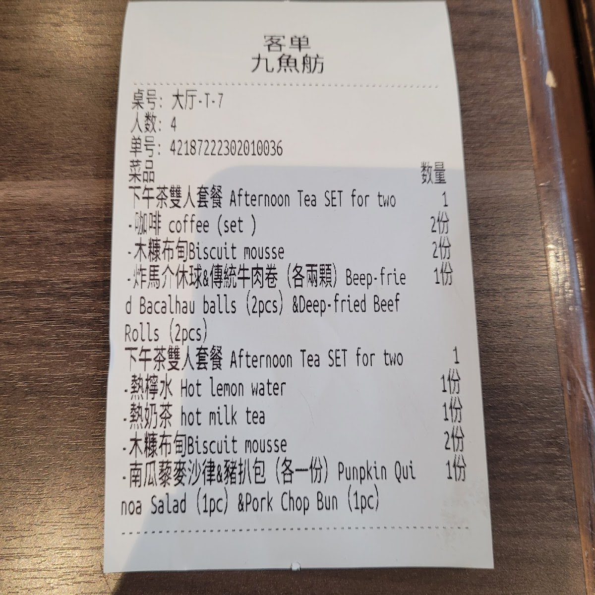 Menu Photo 5