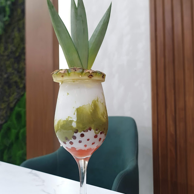 Bubble Tea Macha Boba