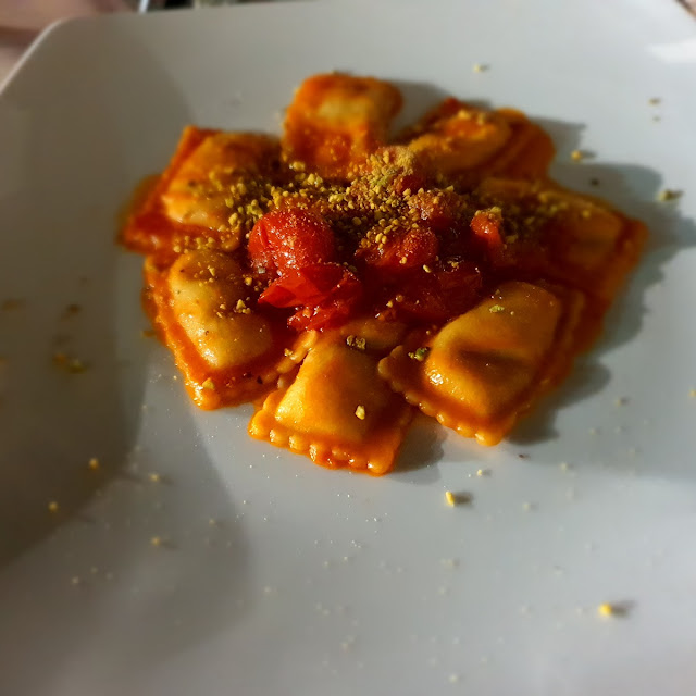 Ravioli Cernia E Pistacchio
