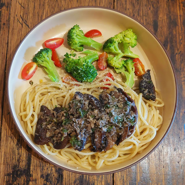 Portobello Mushroom Spaghetti