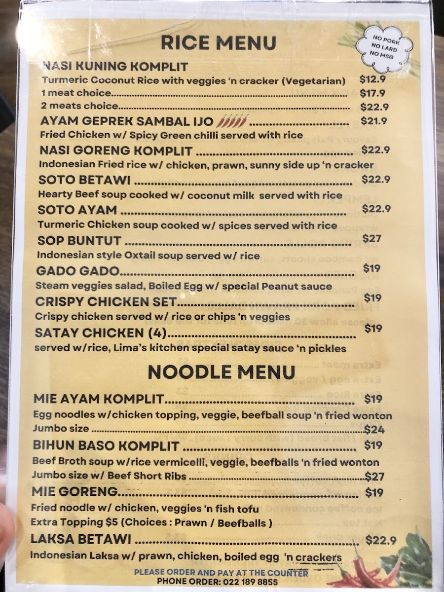Menu Photo 0
