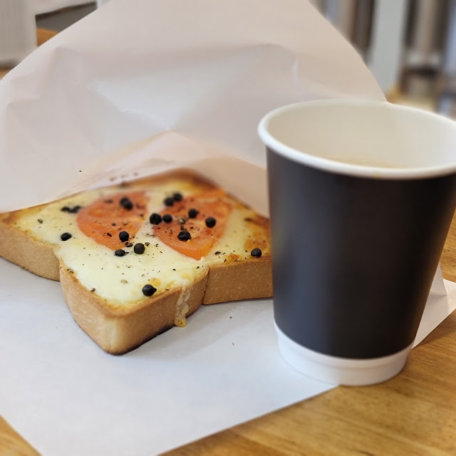 Anchovies and Cheese Toast