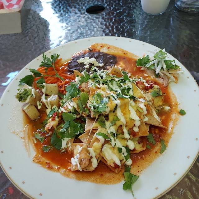 Higado Ranchero Con Chilaquiles Poblanos Una Delicia