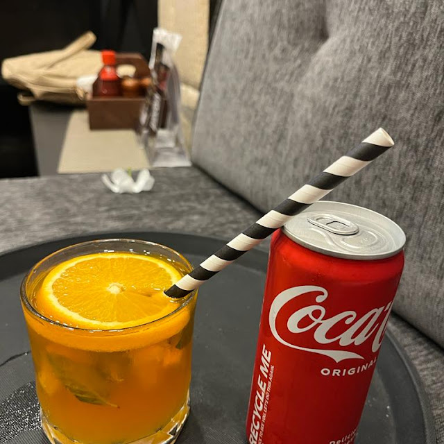 Coke and Orange Juice