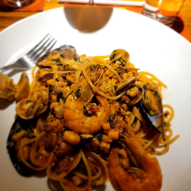 Spaghetti with Seafood
