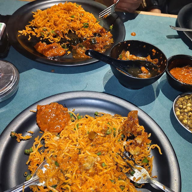 Veg Triple Schezwan Rice
