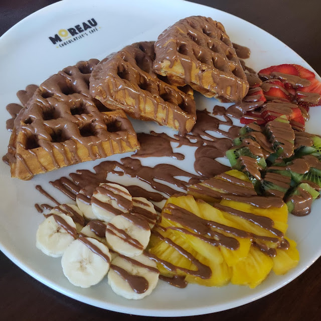 Choco Banana Waffle