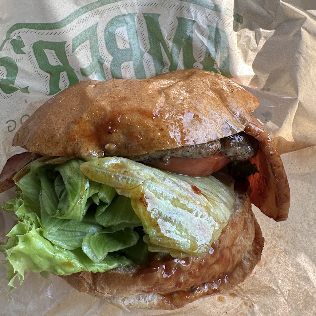 Habanero BBQ Burger with Bacon
