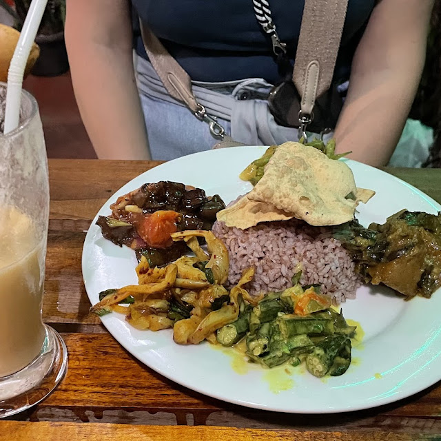 Chicken Rice and Curry