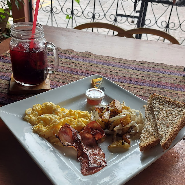 American Breakfast Plate