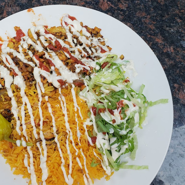 Chicken over Rice Platter