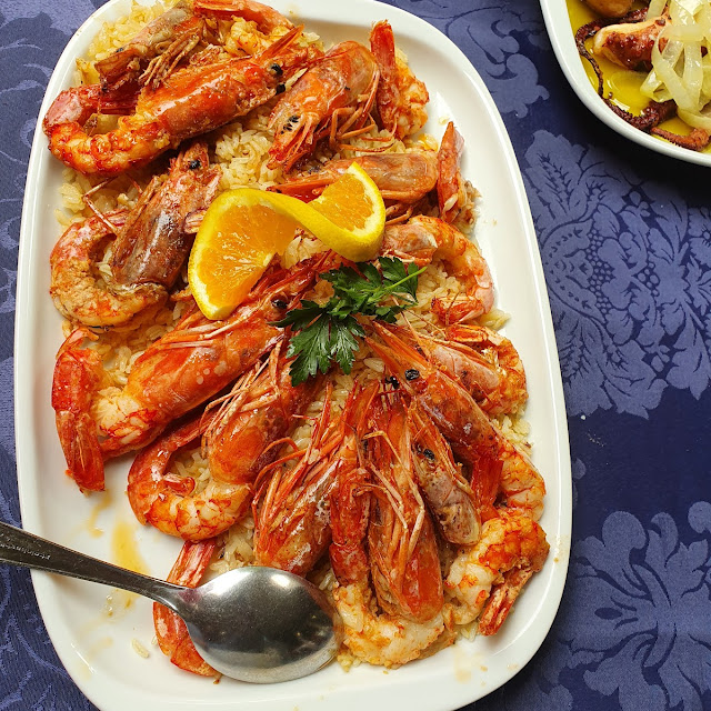 Arroz Frito de Gambas