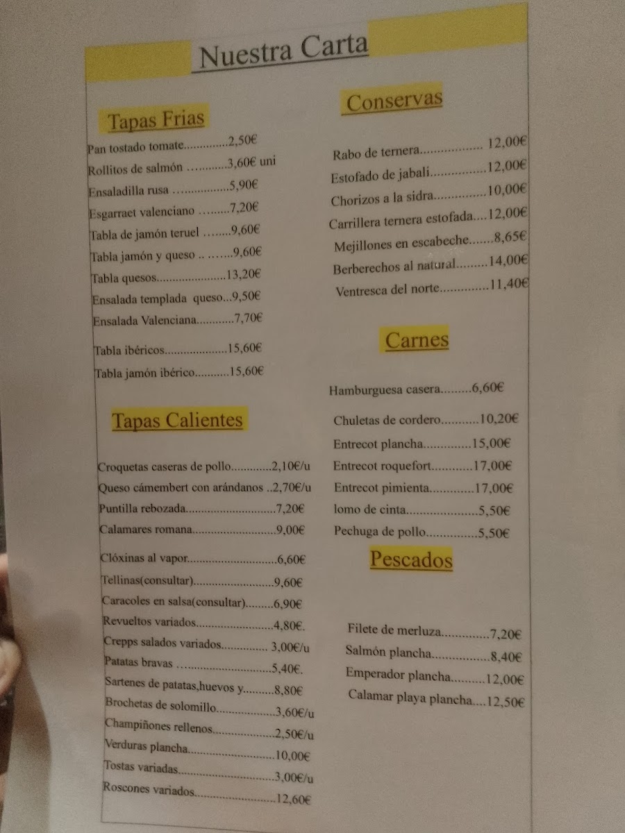 Menu Photo 0