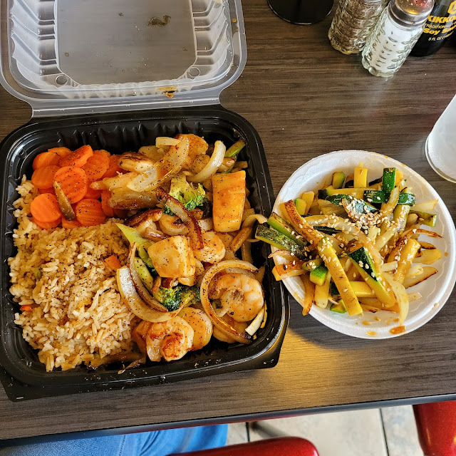 Shrimp and Scallop Hibachi