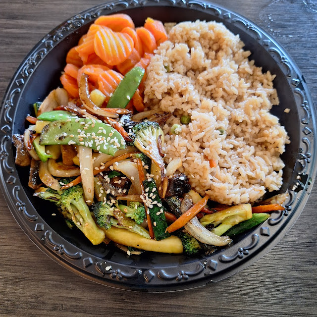 Fried Rice and Vegetables