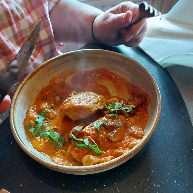 Scalping Romana Veal in Sauce