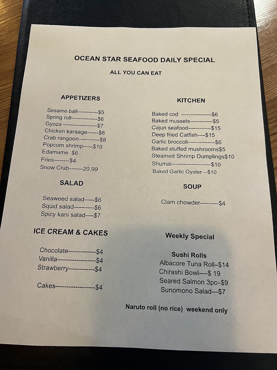 Menu Photo 1