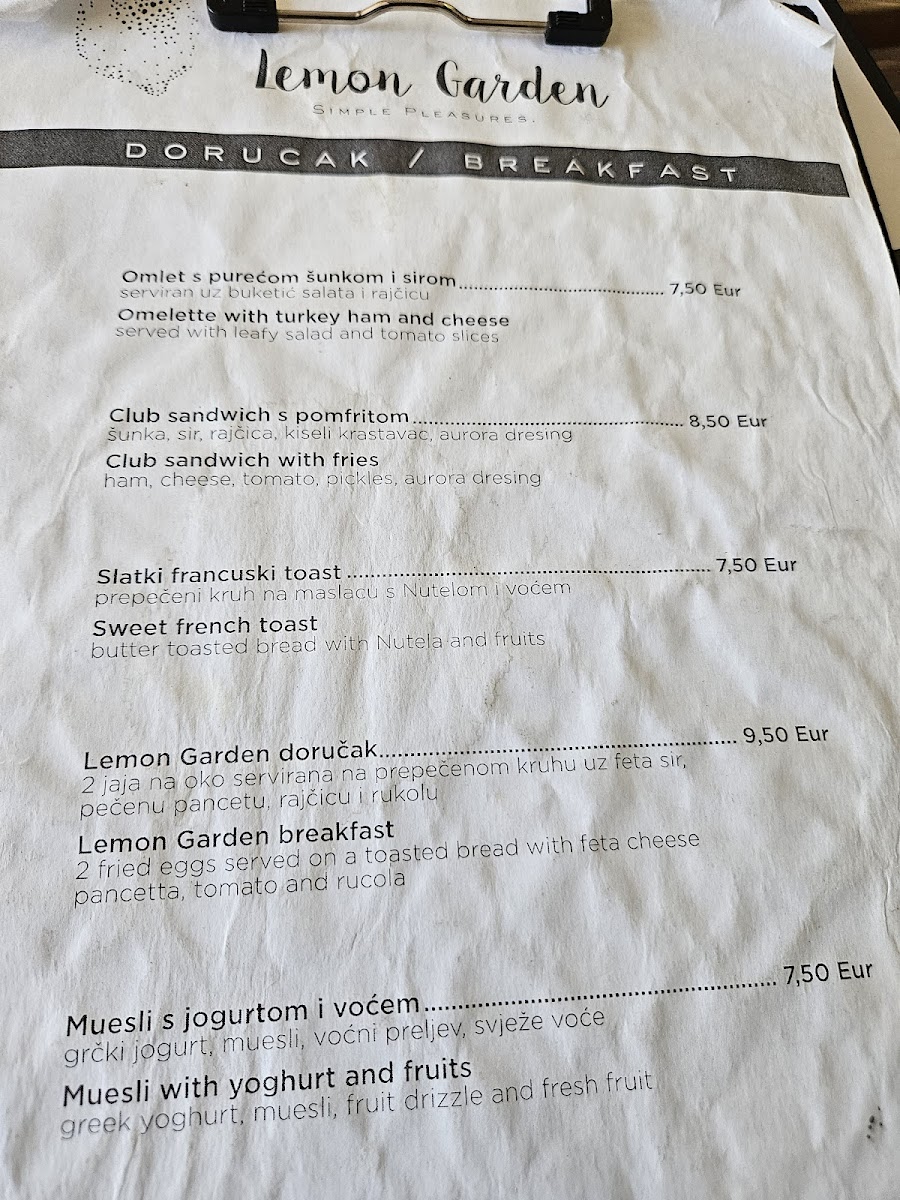 Menu Photo 0