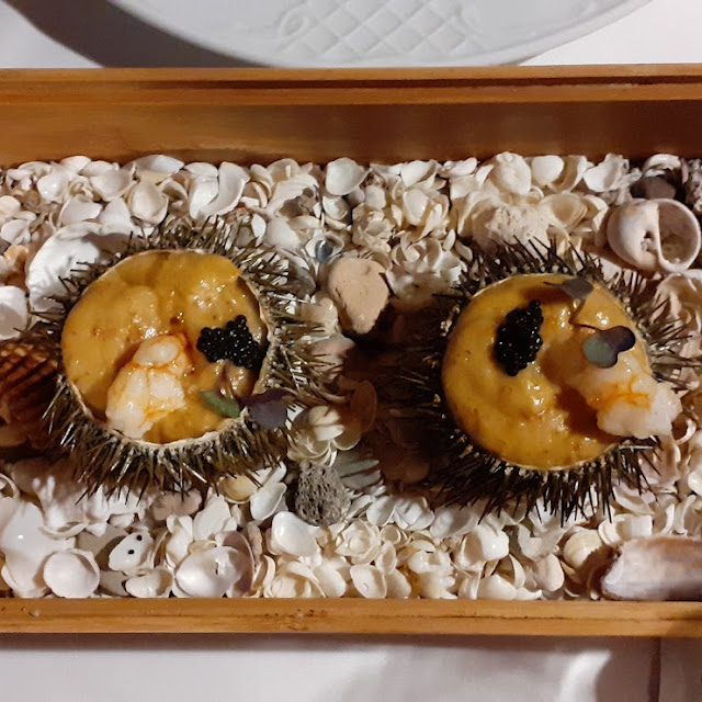 Erizos de Mar En Su Crema