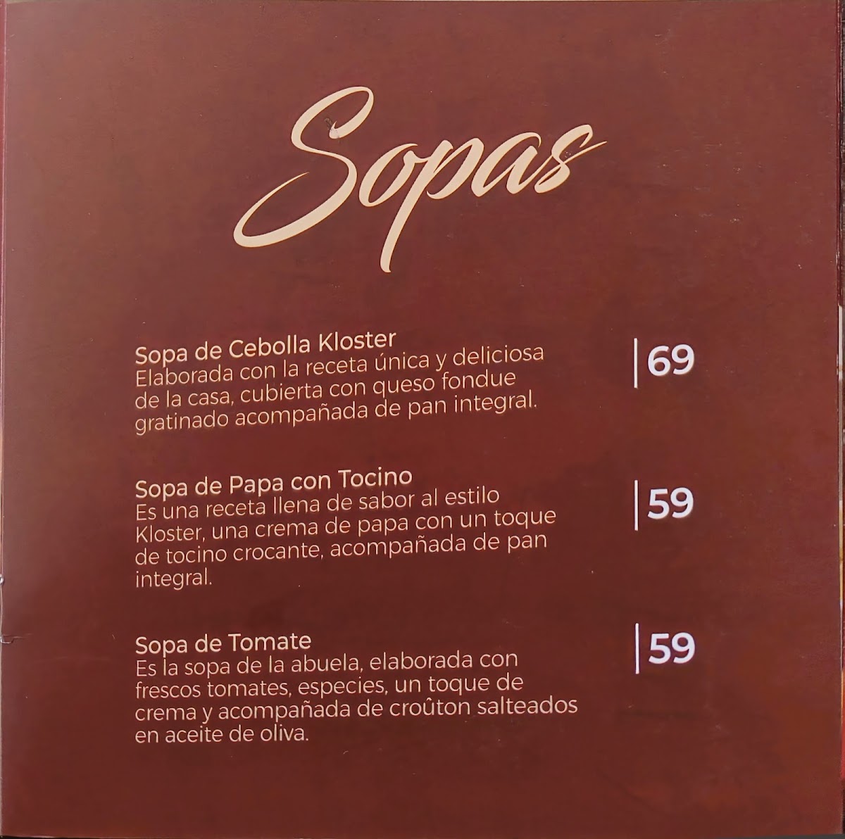 Menu Photo 1