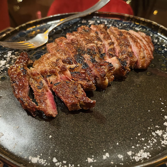 リブステーキ300gミディアムレア