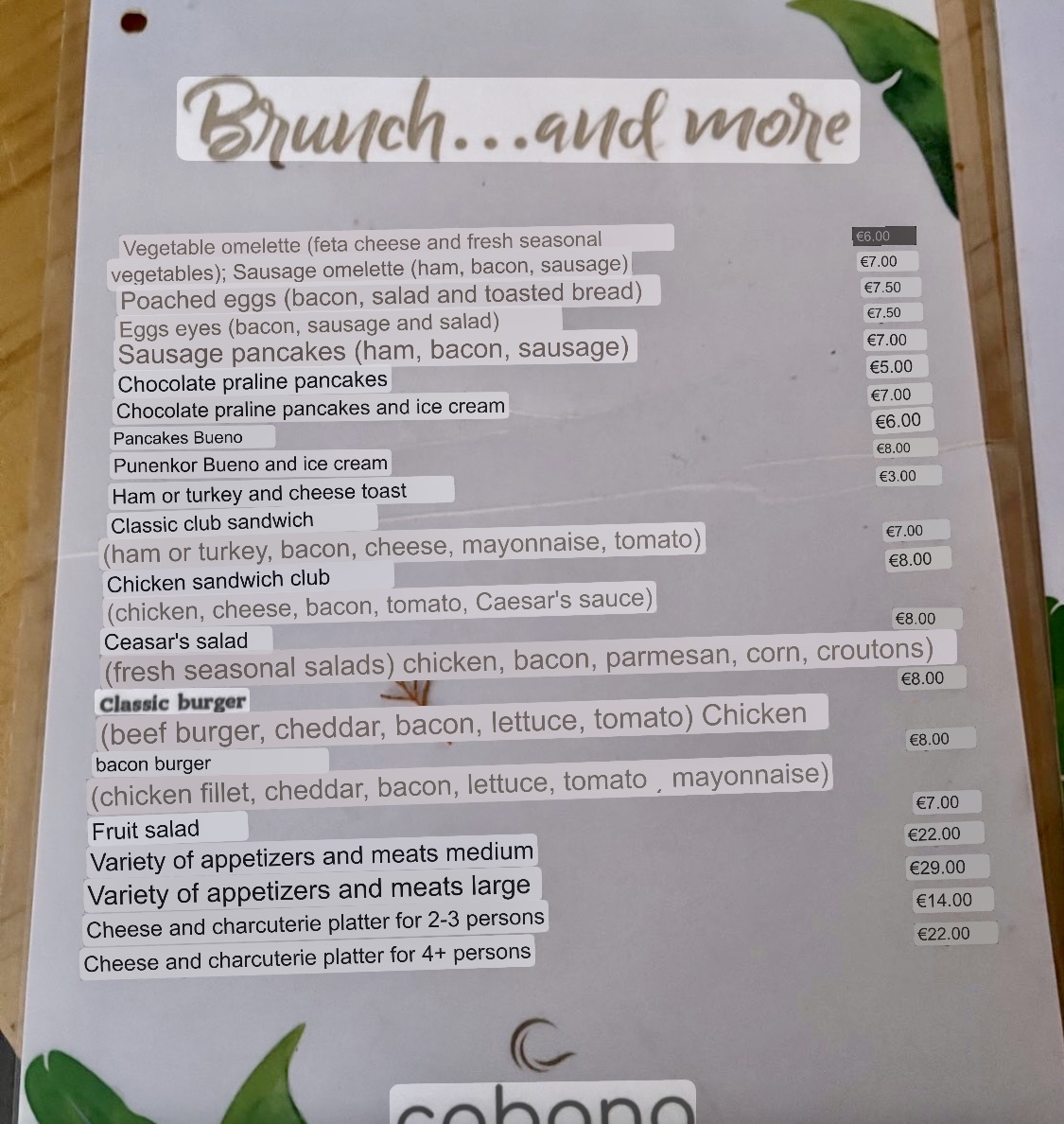 Menu Photo 8