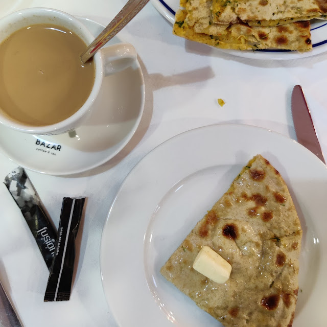 Cheese and Garlic Naan