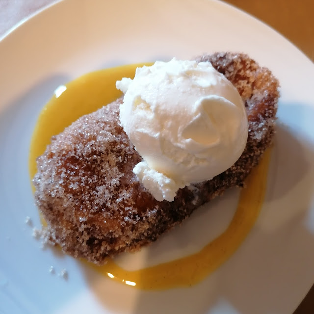Torrija Con Helado de Horchata