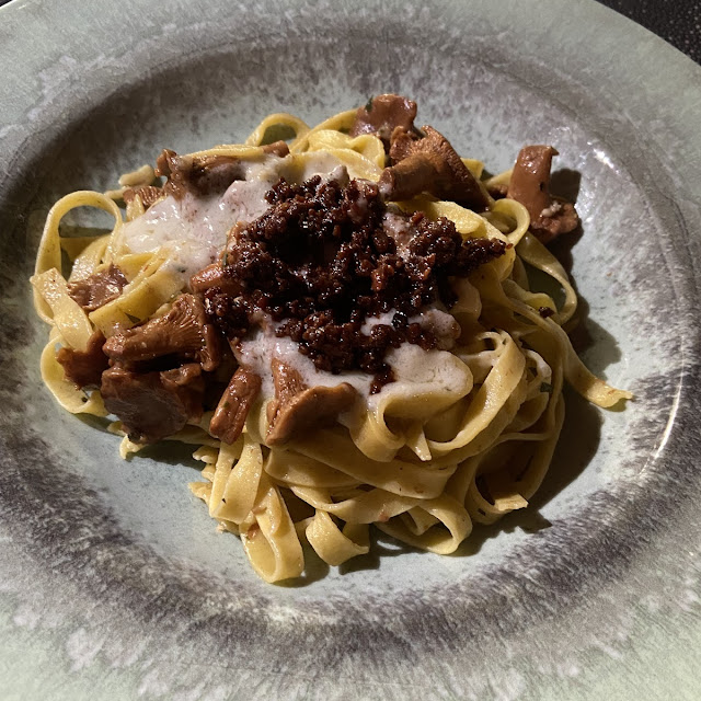 Sausage Pasta with Mushrooms