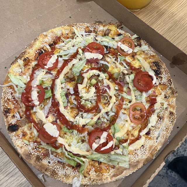 Cheeseburger Pizza