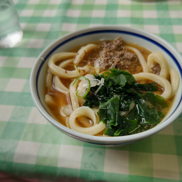 肉つけうどん