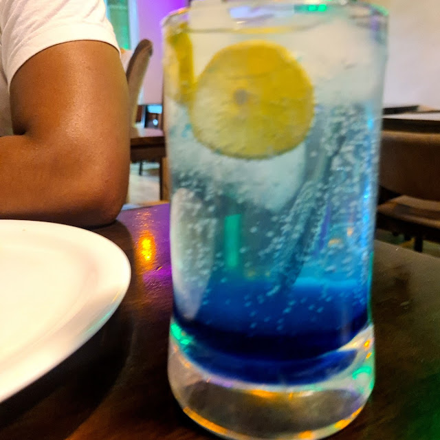Blue Curacao Mocktail