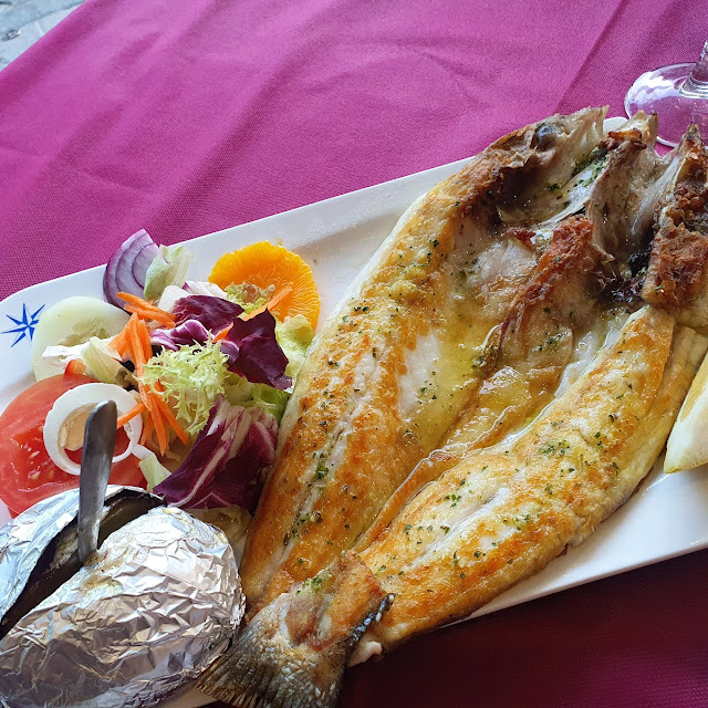 Grilled Sea Bass