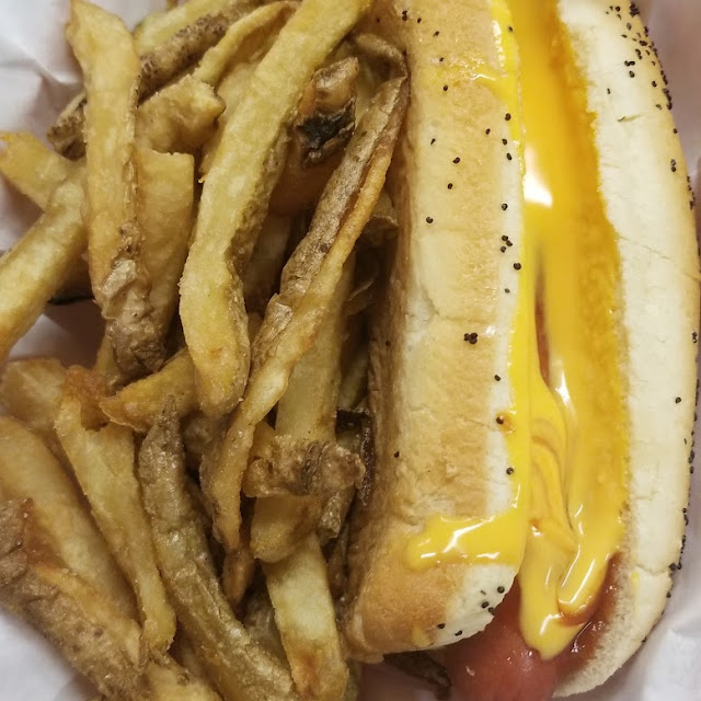 Hot Dog with Cheese and Ketchup