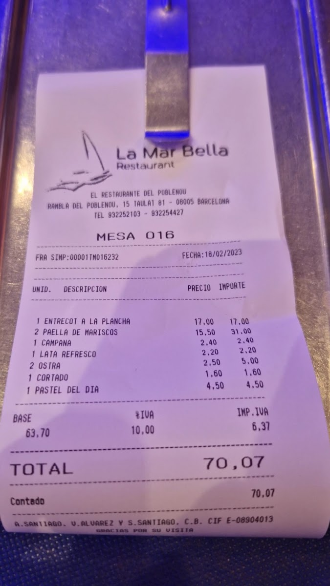 La Mar Bella - Photo 1