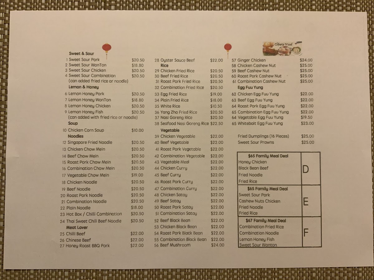 Menu Photo 1