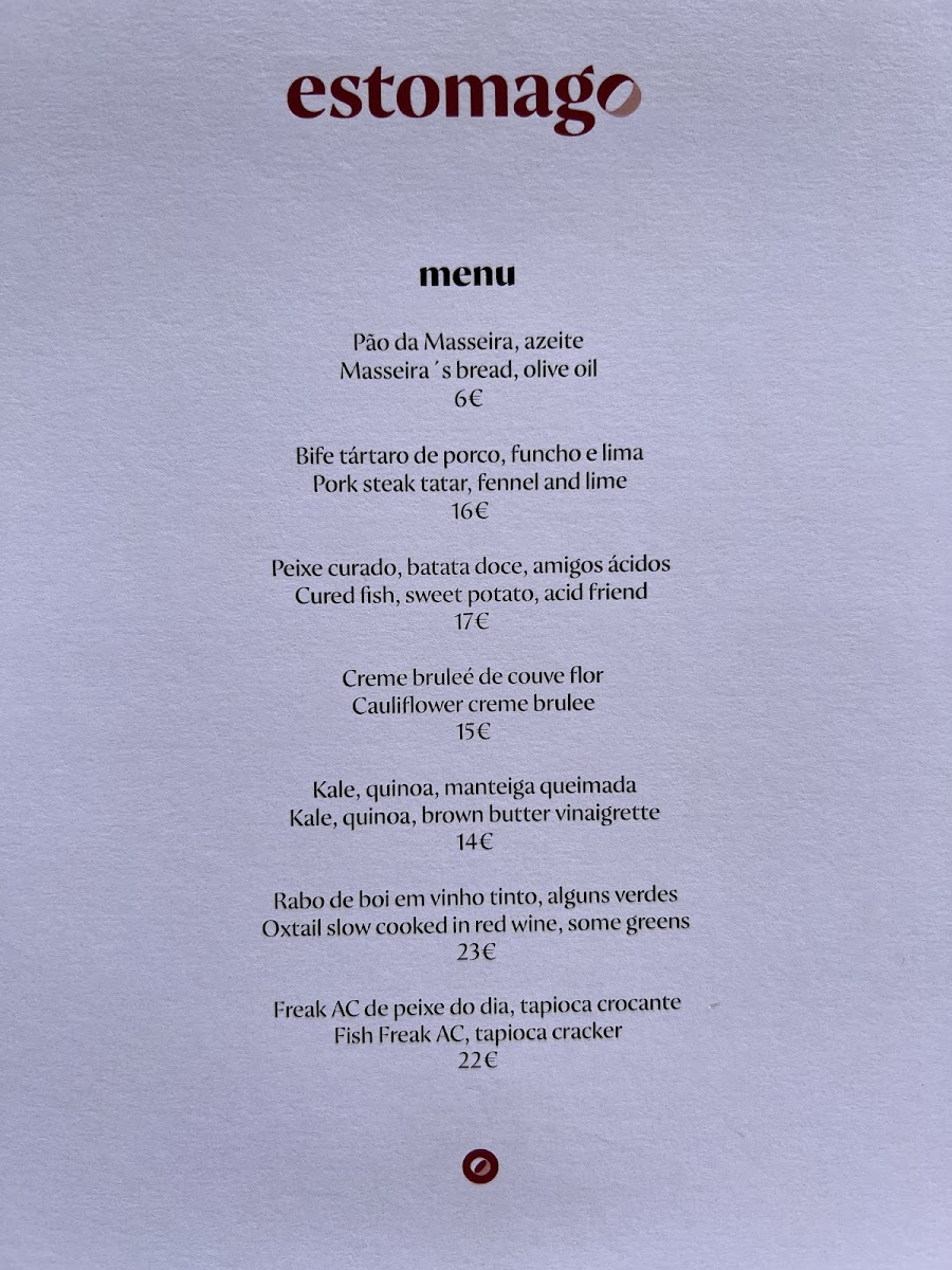 Menu Photo 0
