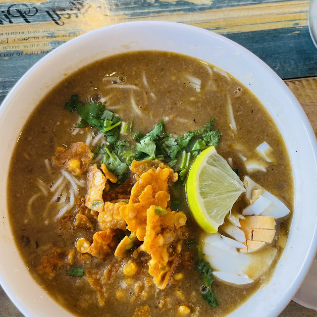 Rice Noodle with Fish Soup