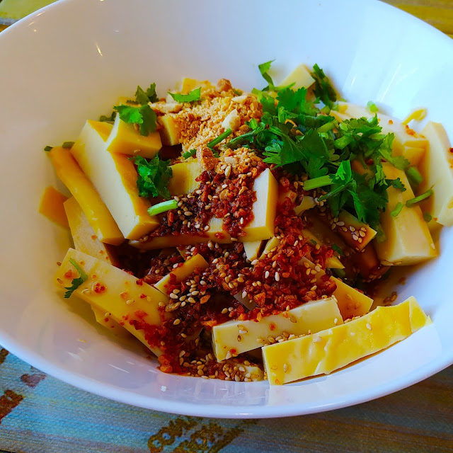 Sour Tofu Salad