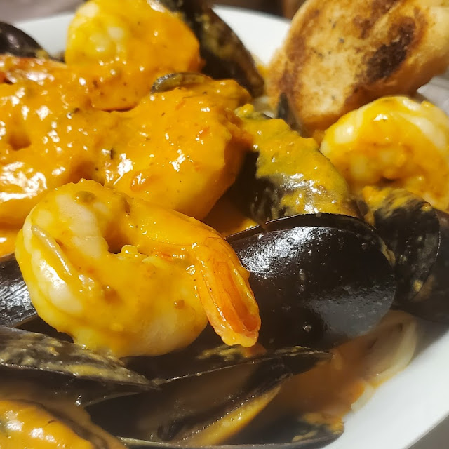 Seafood Combo Vodka Sauce