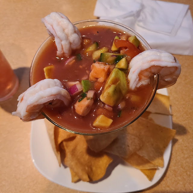 Shrimp Salsa and Chips