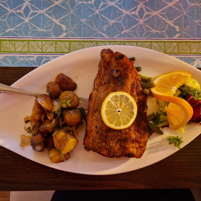 Dorsch Mit Speckbohnen & Bratkartoffeln